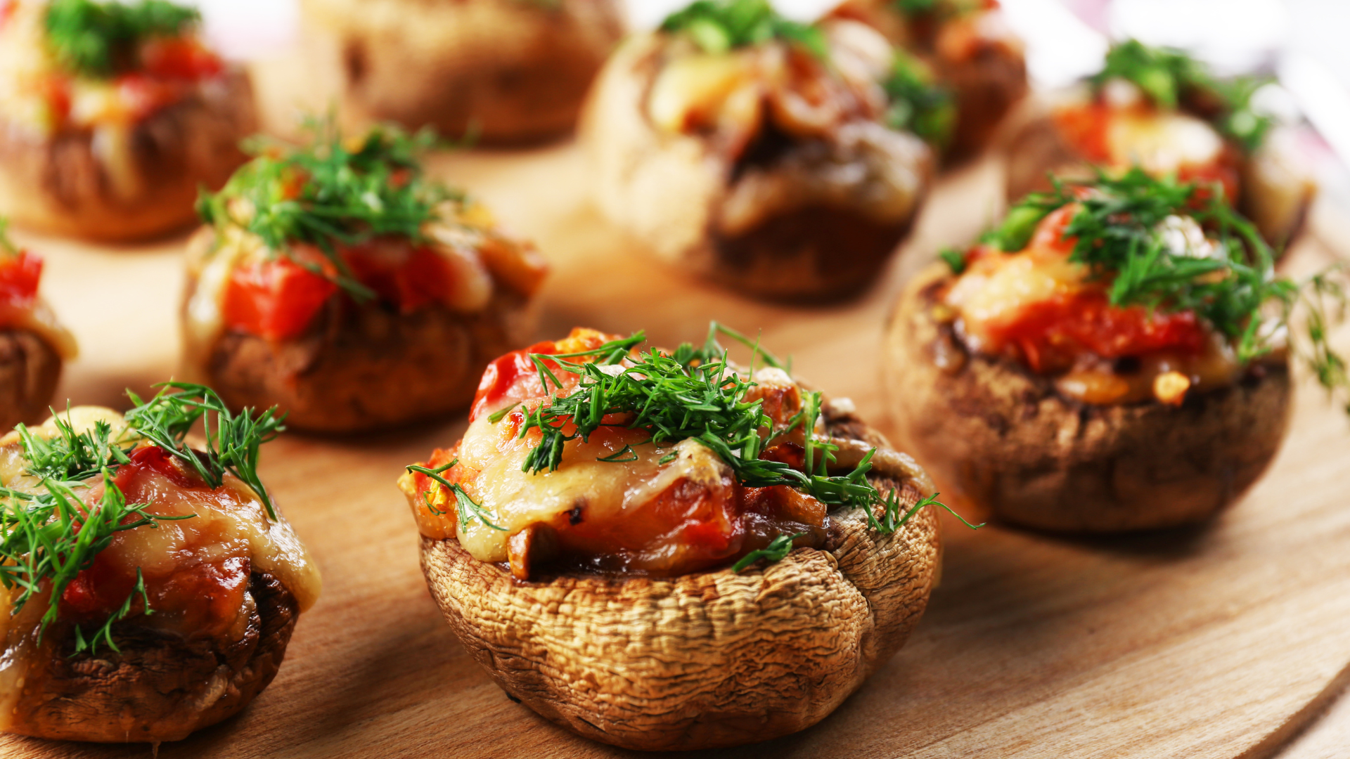 Stuffed mushrooms