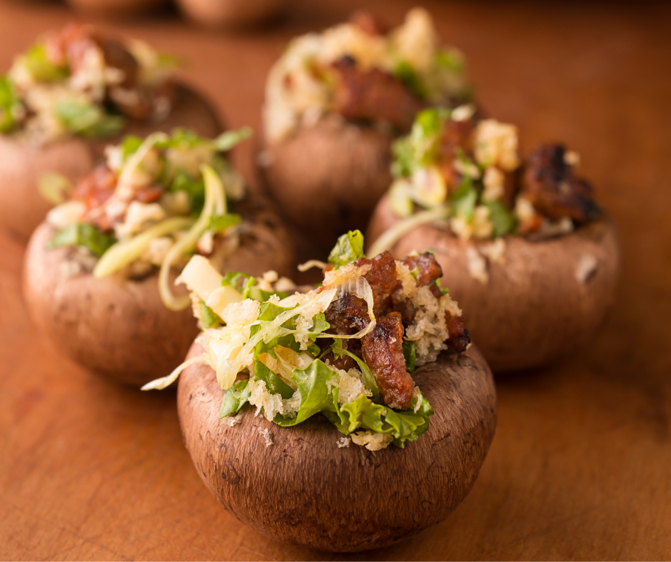 Stuffed mushrooms