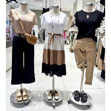 Outfit display in store