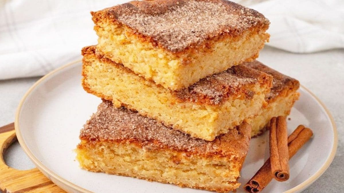 Snickerdoodle Blondies