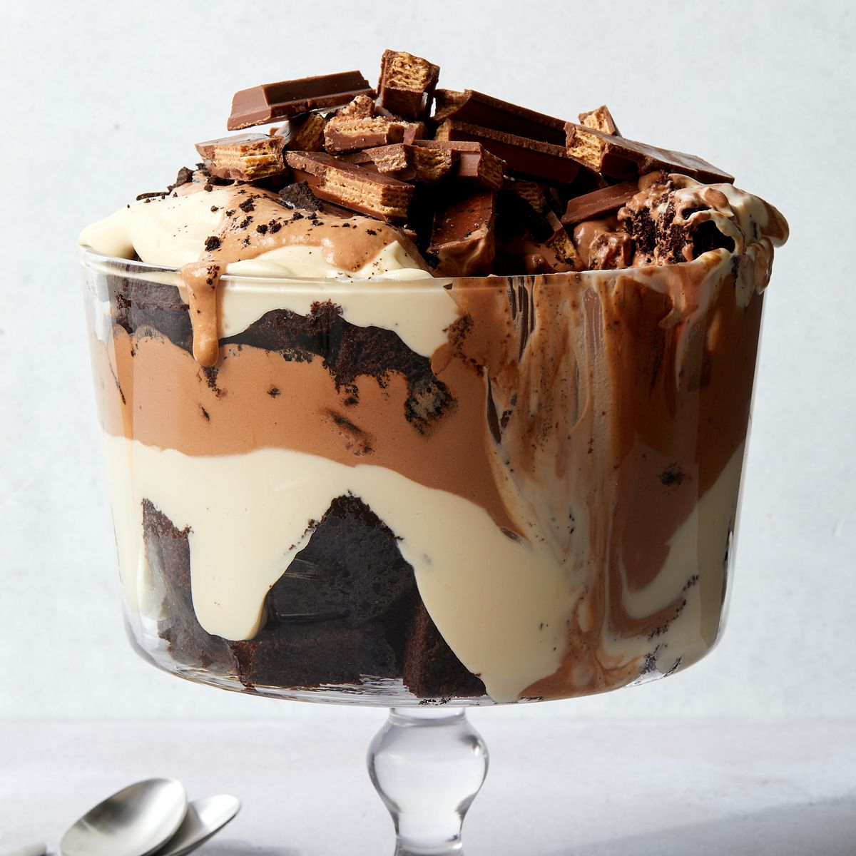 Triple-Chocolate Trifle